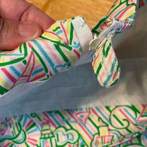 LILLY PULITZER Callie Resort Guiding Light Print Mini Skirt Women’s Size 6 - Picture 10 of 10